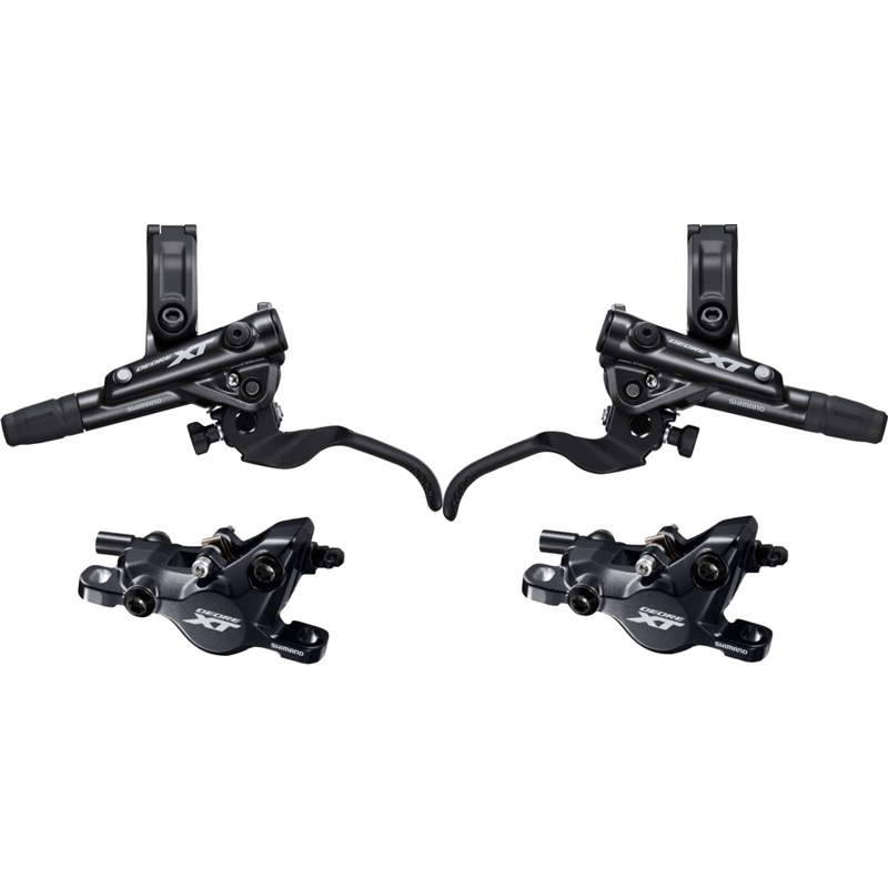 Shimano xt m8000 front discount and rear disc brake set