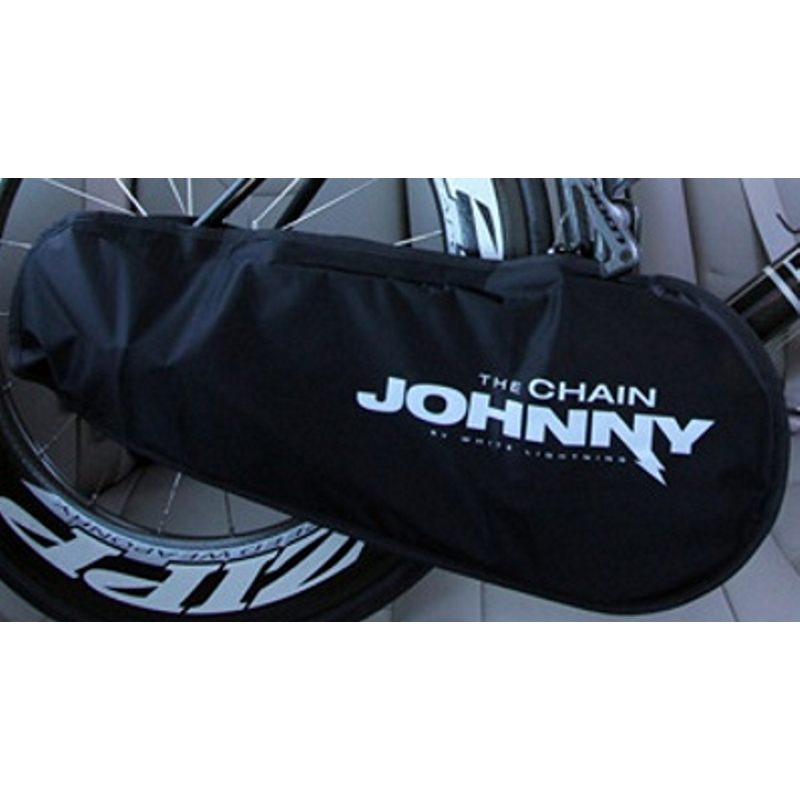 White Lightning Bicycle Chain Johnny Drivetrain Cover