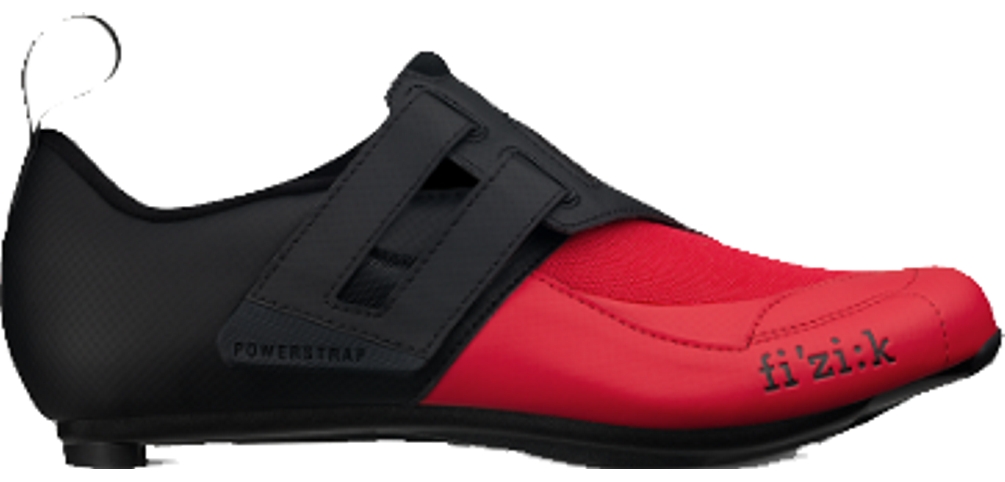 Fizik Transiro R4 Powerstrap Shoe 37.5 Black/Red